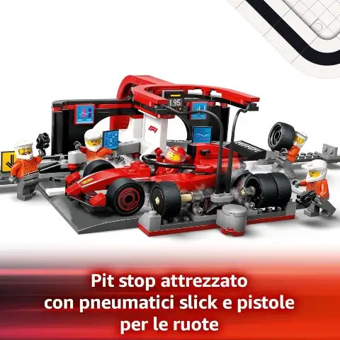 Set LEGO City Pit Stop F1