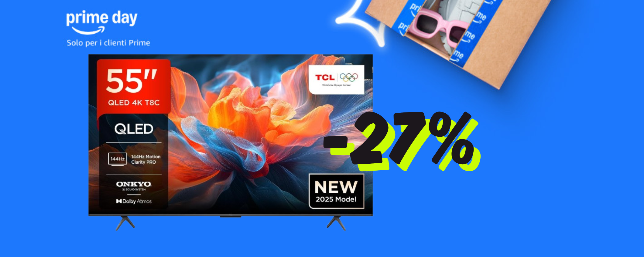 Smart tv TCL in Offerta Prime Day: qualità e tecnologia a 399,90 euro Smart tv TCL in Offerta Prime Day: qualità e tecnologia a 399,90 euro