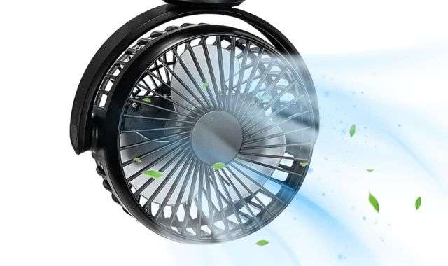 Ventilatore portatile passeggino offerta Amazon