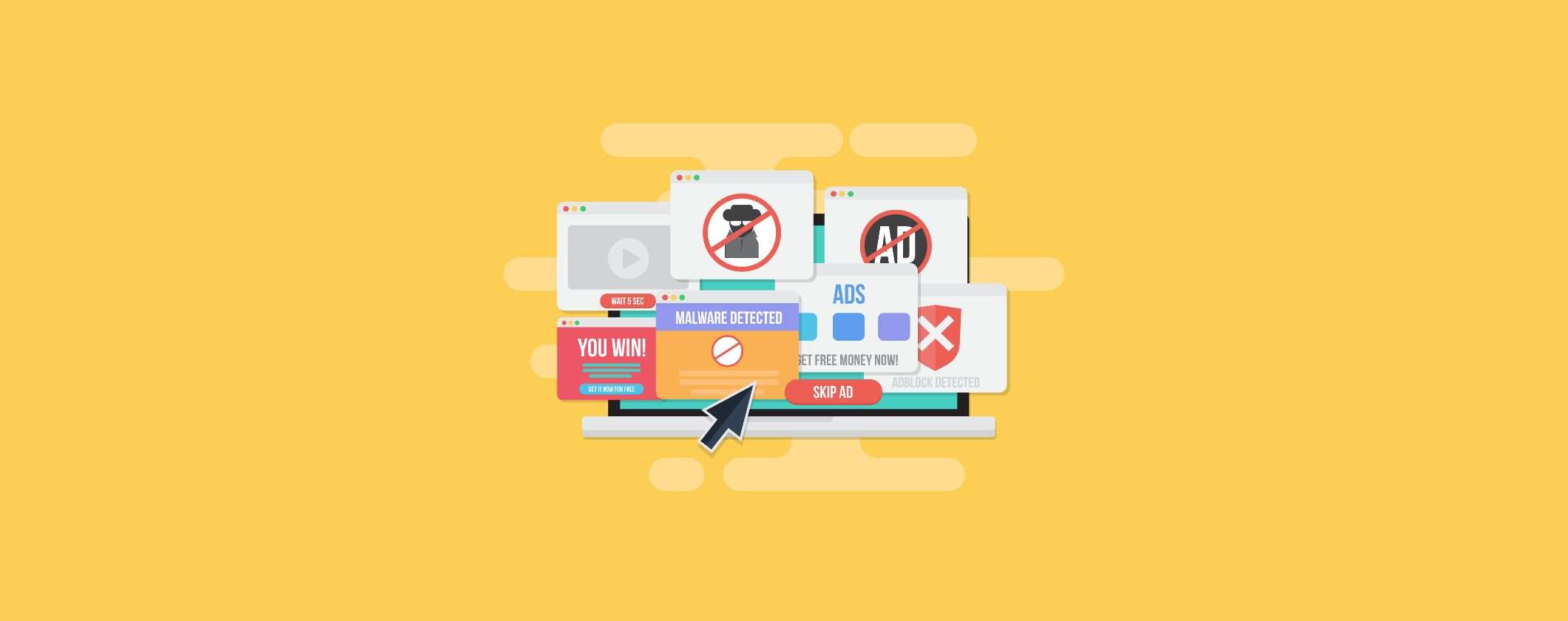 Allarme pubblicità invasive e minacce informatiche sempre più complesse