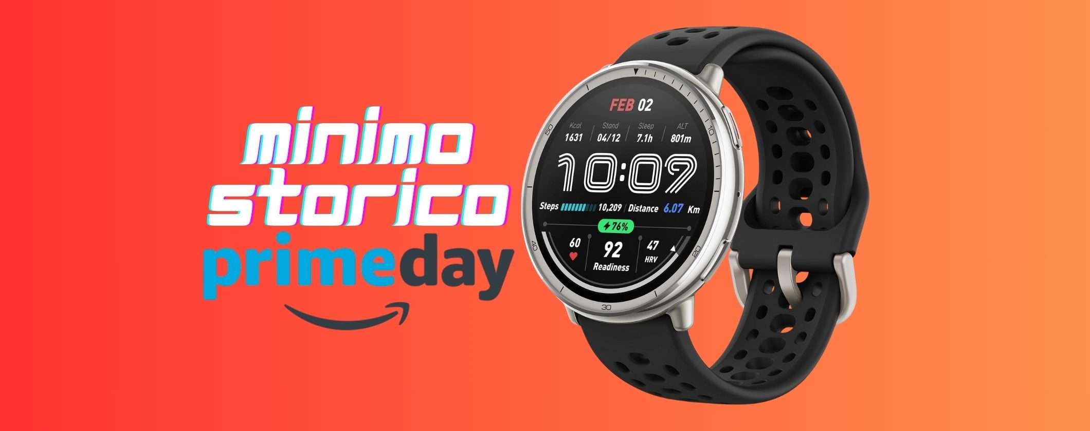 AMAZFIT Active 2: GPS, mappe incluse, batteria da 10gg, 160+ profili sport AMAZFIT Active 2: GPS, mappe incluse, batteria da 10gg, 160+ profili sport