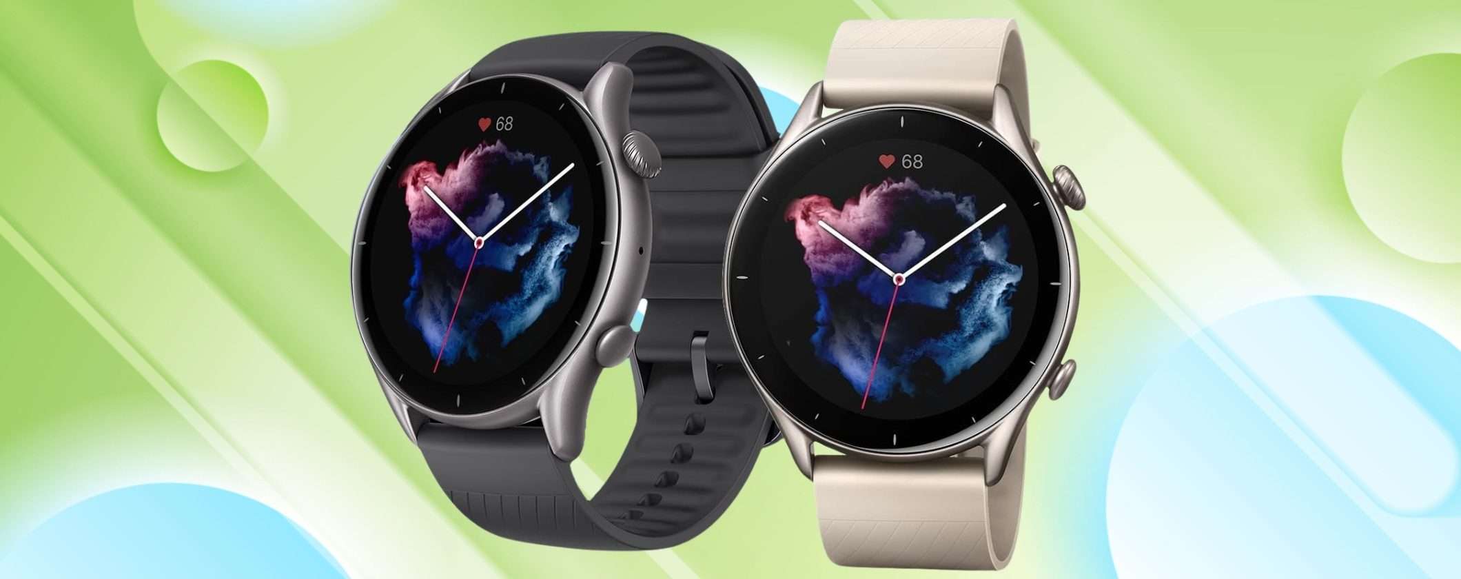 Amazfit GTR 3 da 46mm, 150 app per fitness e resistenza a 5ATM