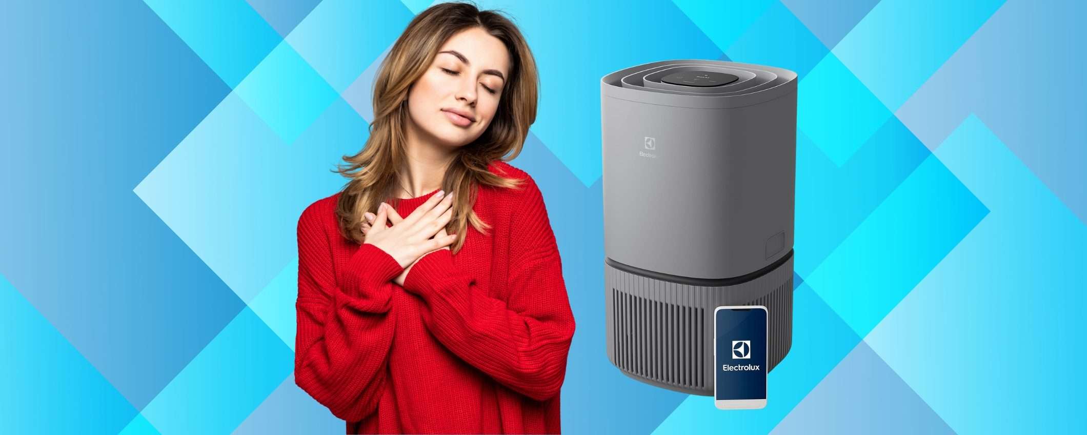 Aria più respirabile con Electrolux 500: compatto, elegante e in sconto al 35%