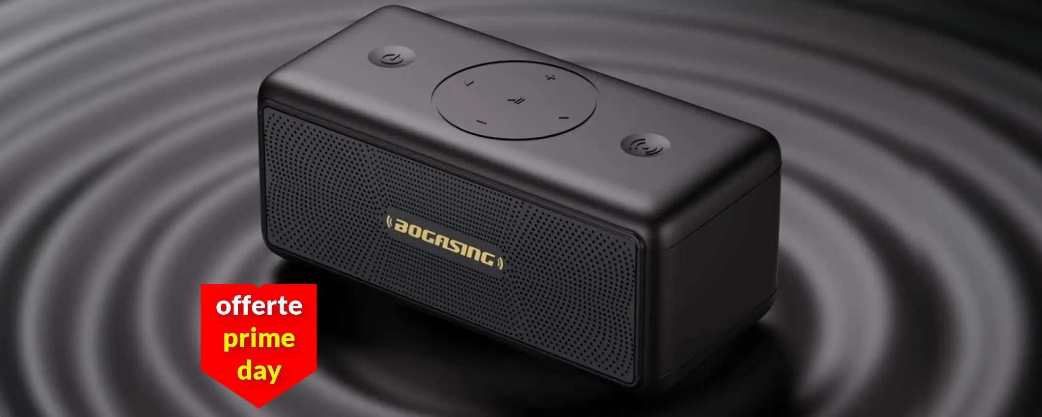 Cassa Bluetooth in sconto a 53€: estate in musica per gli utenti Prime Cassa Bluetooth in sconto a 53€: estate in musica per gli utenti Prime