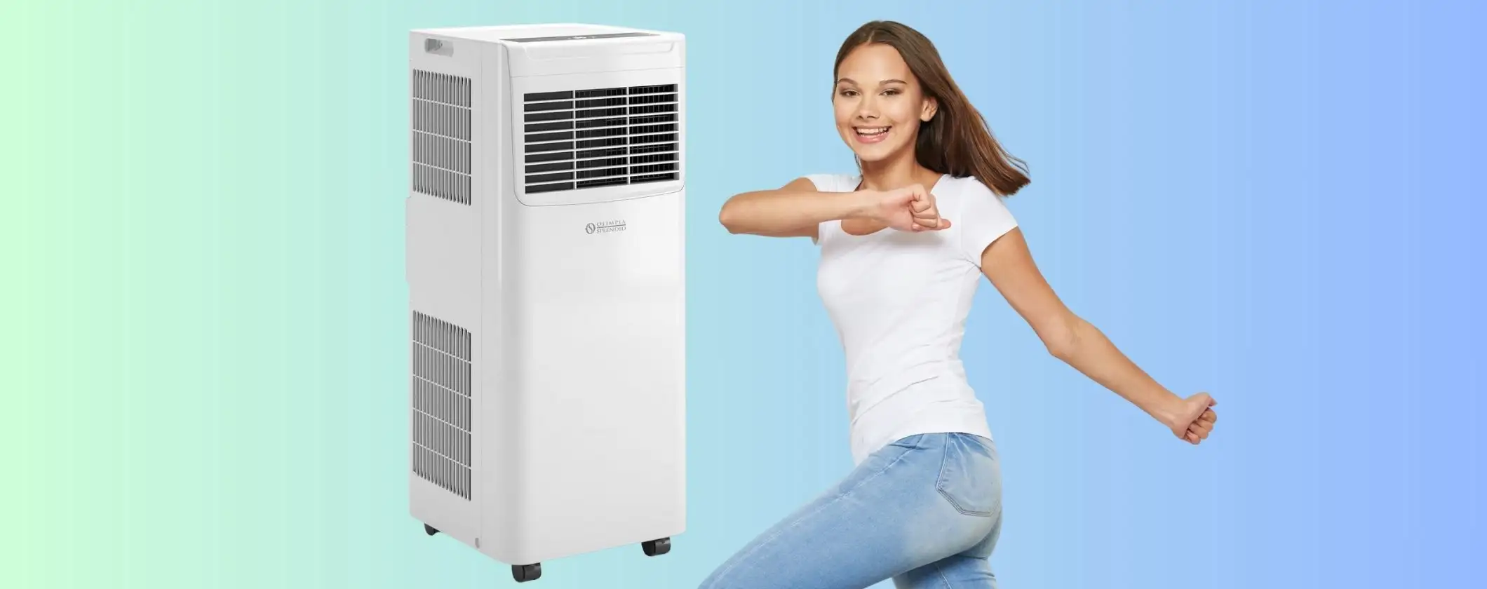 Climatizzatore portatile Olimpia Splendid da 8000 BTU e Classe A ora in SCONTO Climatizzatore portatile Olimpia Splendid da 8000 BTU e Classe A ora in SCONTO