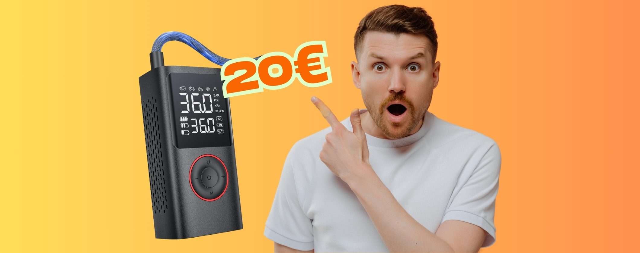 Compressore portatile potente e versatile dal costo ridicolo (20€) Compressore portatile potente e versatile dal costo ridicolo (20€)