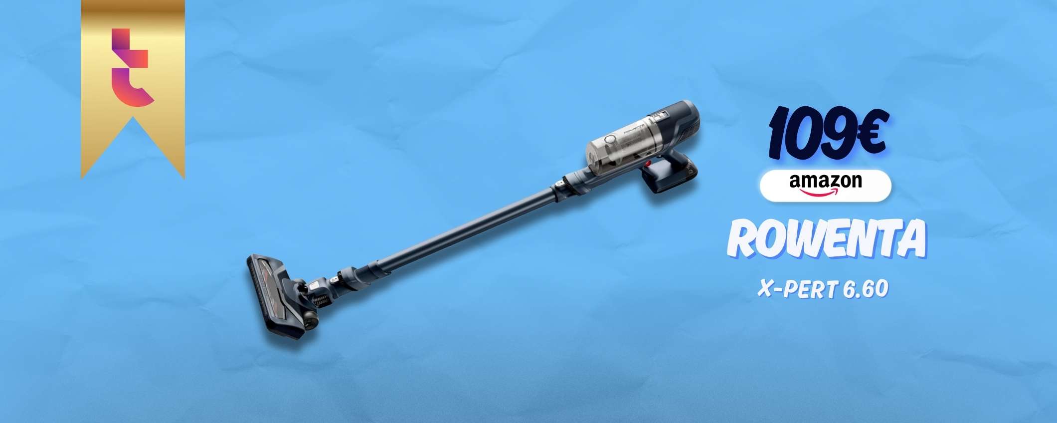 Rowenta X-Pert 6.60 torna a soli 109€ per pulizie veloci e profonde Rowenta X-Pert 6.60 torna a soli 109€ per pulizie veloci e profonde