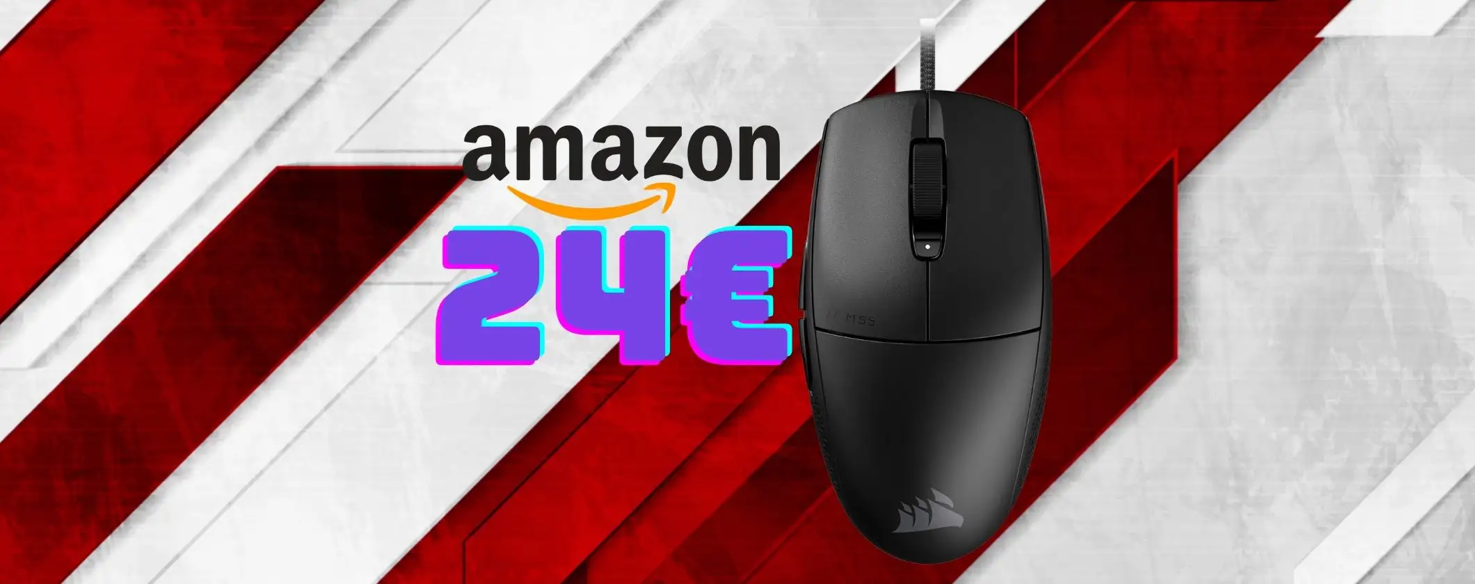 Corsair M55: mouse da gaming con 6 pulsanti programmabili a soli 24€ Corsair M55: mouse da gaming con 6 pulsanti programmabili a soli 24€