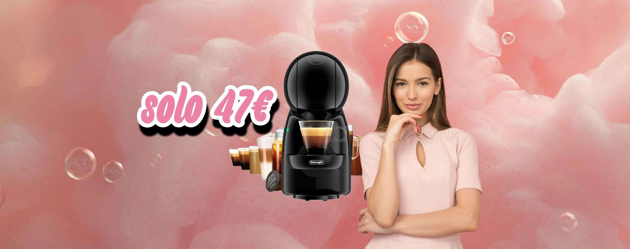 De'Longhi Piccolo Xs: la Macchina Caffè Espresso Dolce Gusto a soli 47€ De'Longhi Piccolo Xs: la Macchina Caffè Espresso Dolce Gusto a soli 47€