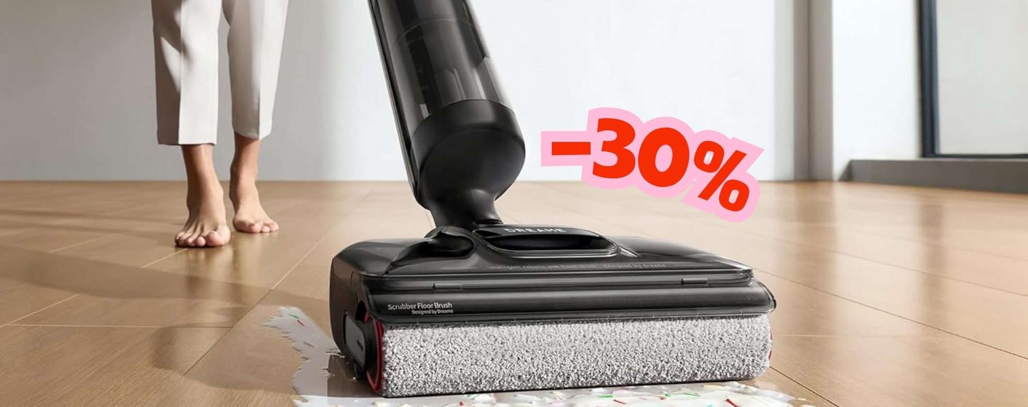 DREAME H12 Pro FlexReach: aspira e lava i pavimenti in una passata DREAME H12 Pro FlexReach: aspira e lava i pavimenti in una passata