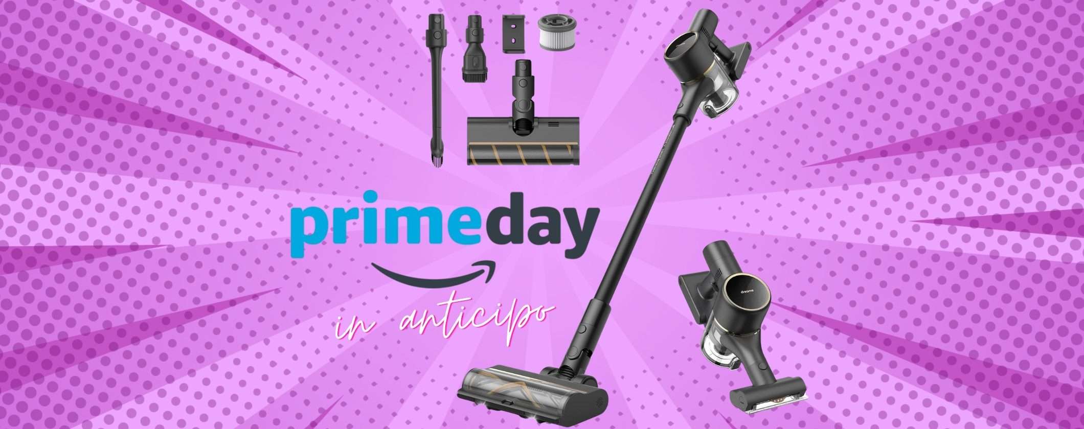 DREAME R10 Pro: aspirapolvere senza fili da 150AW e autonomia da 60 minuti DREAME R10 Pro: aspirapolvere senza fili da 150AW e autonomia da 60 minuti