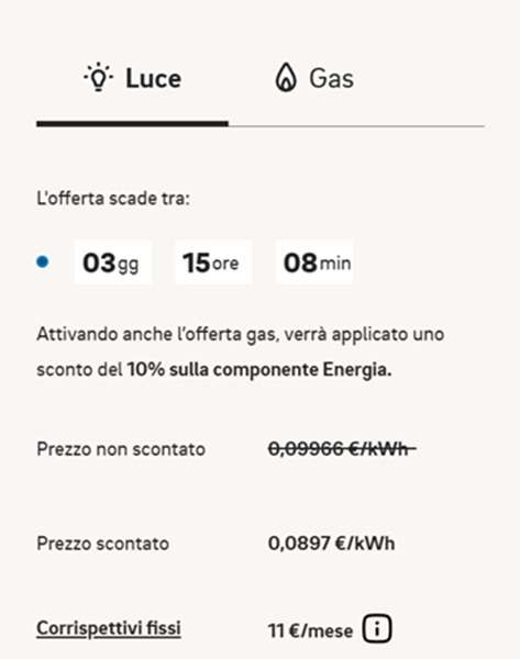 e-on energia offerta 31 luglio 2025