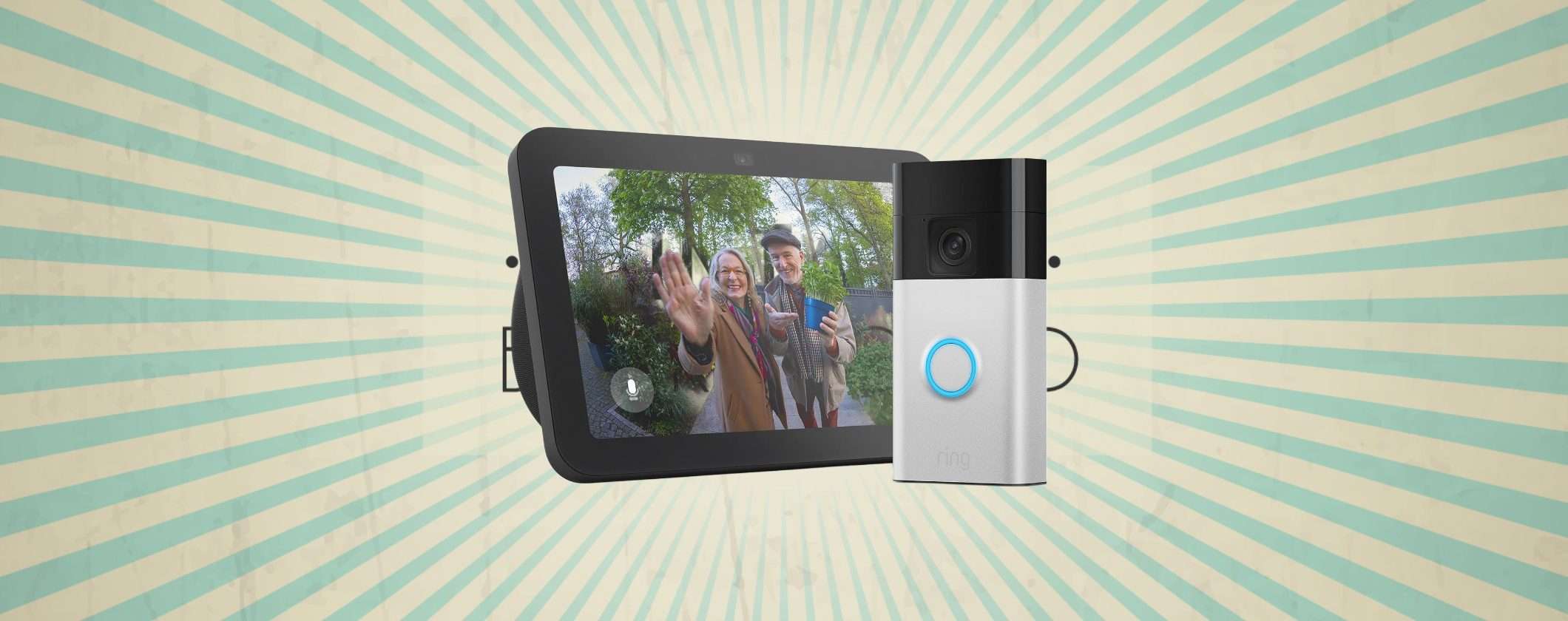 Echo Show 8 + Videocitofono Ring: 52% di Sconto al Prime Day 2025
