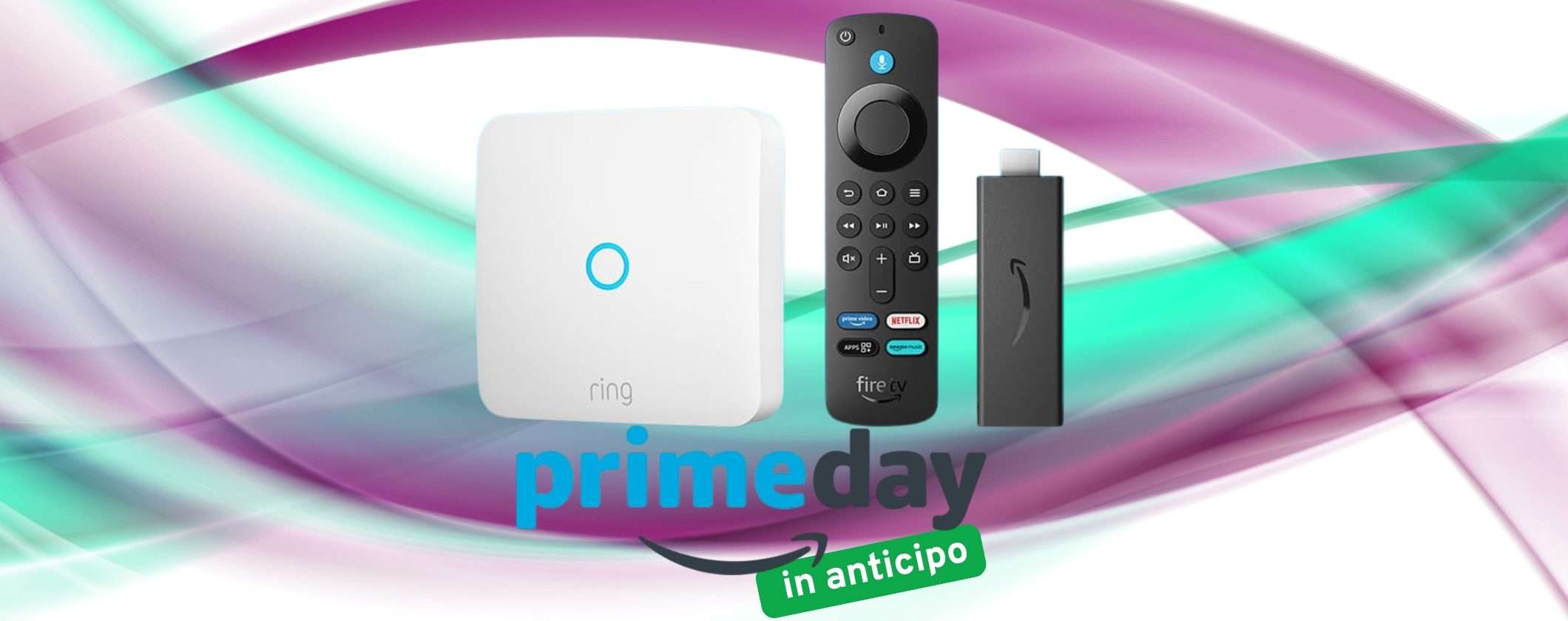 Fire TV Stick HD + Ring Intercom di Amazon a un PREZZACCIO (Prime Day in anticipo) Fire TV Stick HD + Ring Intercom di Amazon a un PREZZACCIO (Prime Day in anticipo)
