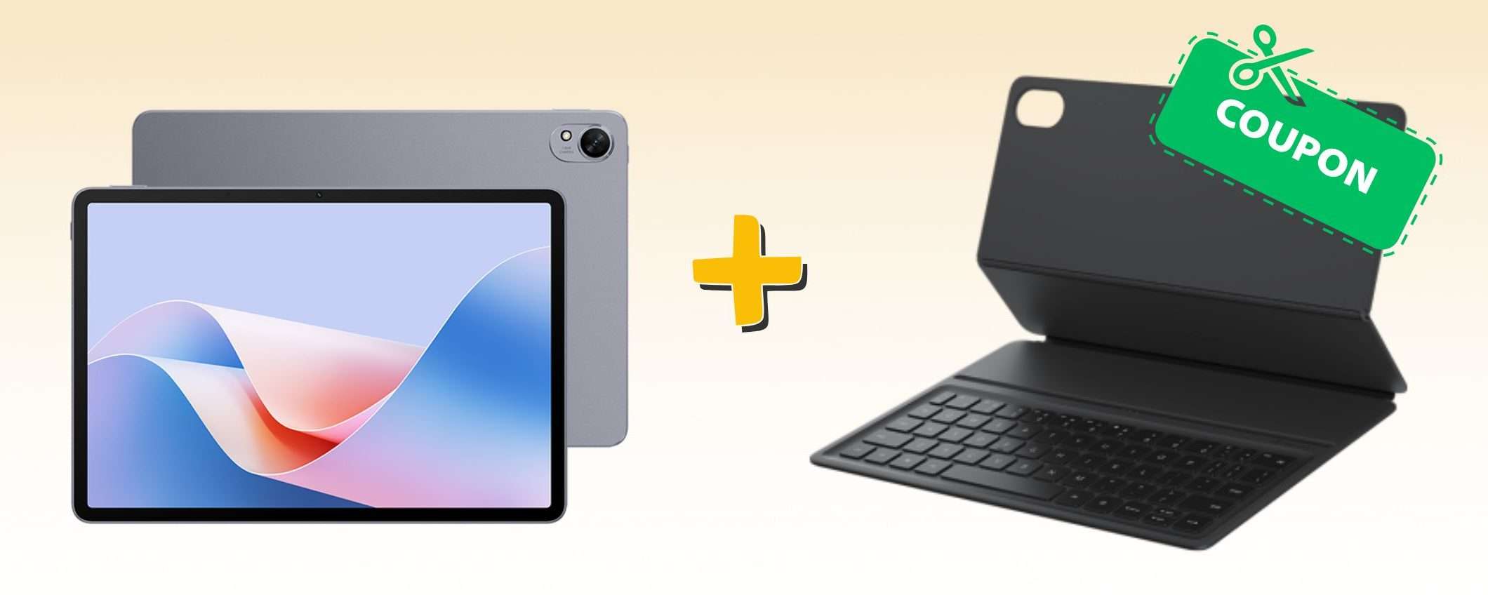 Custodia Con Tastiera Rimovibile Per Huawei MatePad 11 - QWERTY Wireless Con Supporto - Blu