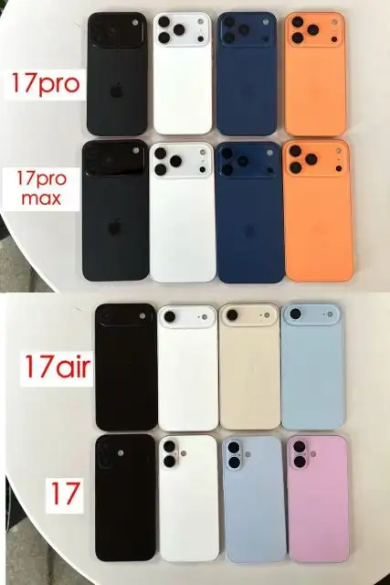 iPhone 17 colori