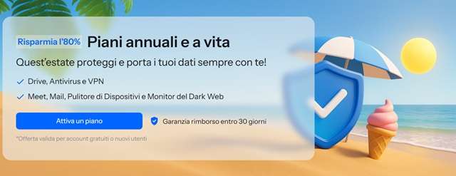 internxt piani a vita