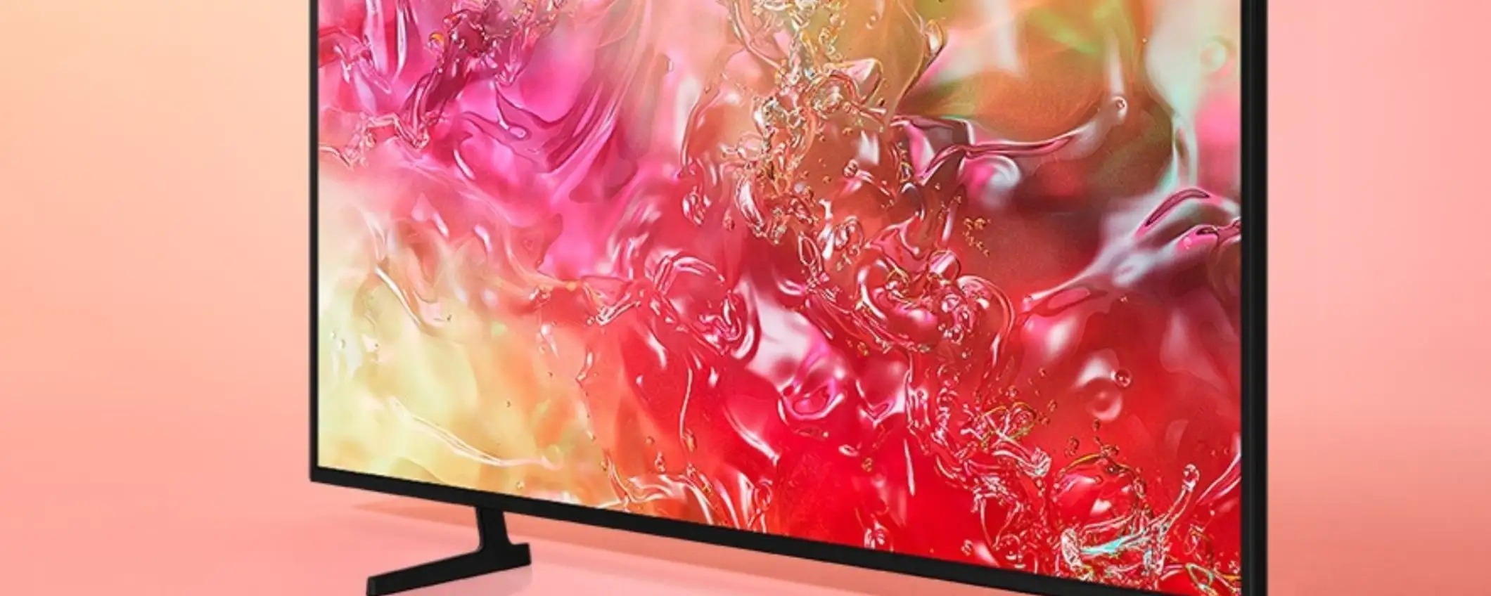 La smart TV Samsung da 50 La smart TV Samsung da 50