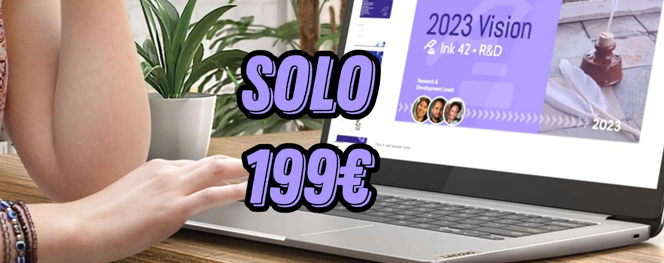 Lenovo IdeaPad Slim 3: il Chromebook senza compromessi a soli 199€ col Prime Day Lenovo IdeaPad Slim 3: il Chromebook senza compromessi a soli 199€ col Prime Day