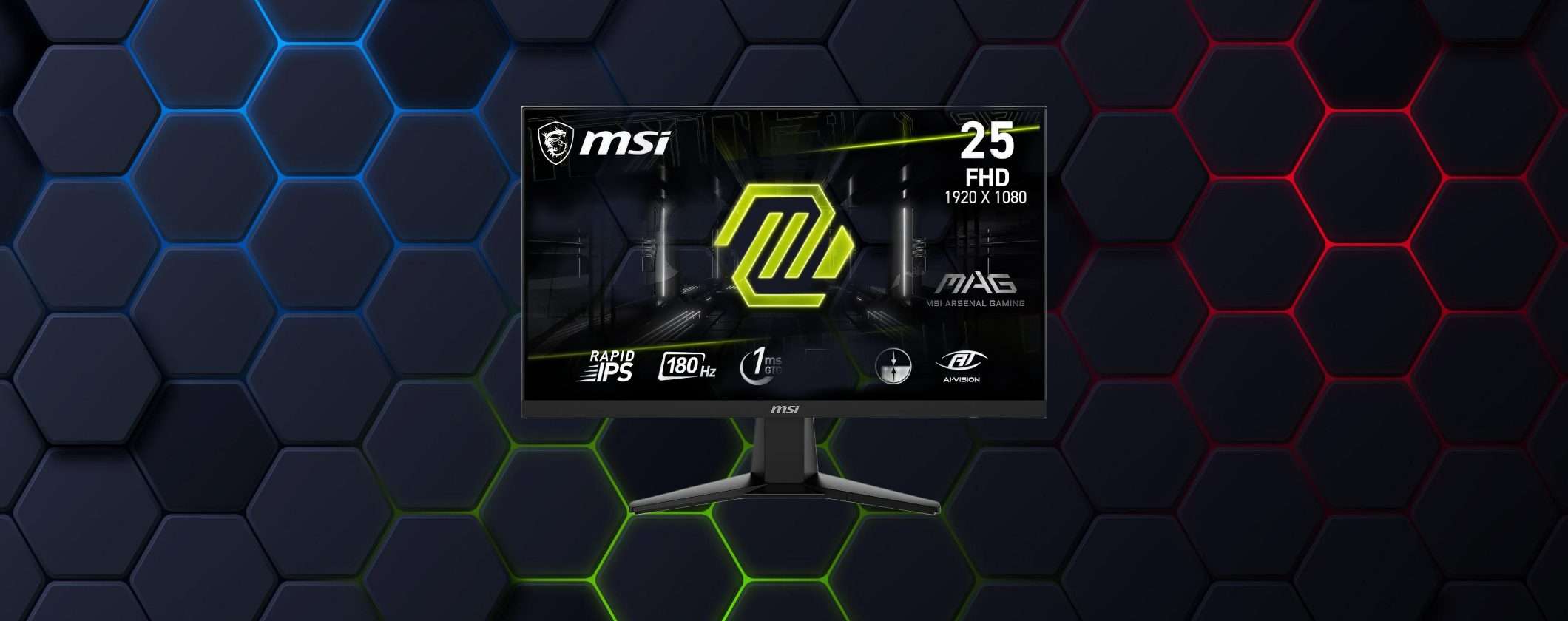 Monitor Gaming MSI MAG 256F: a 99€ è un regalo Prime Day Monitor Gaming MSI MAG 256F: a 99€ è un regalo Prime Day
