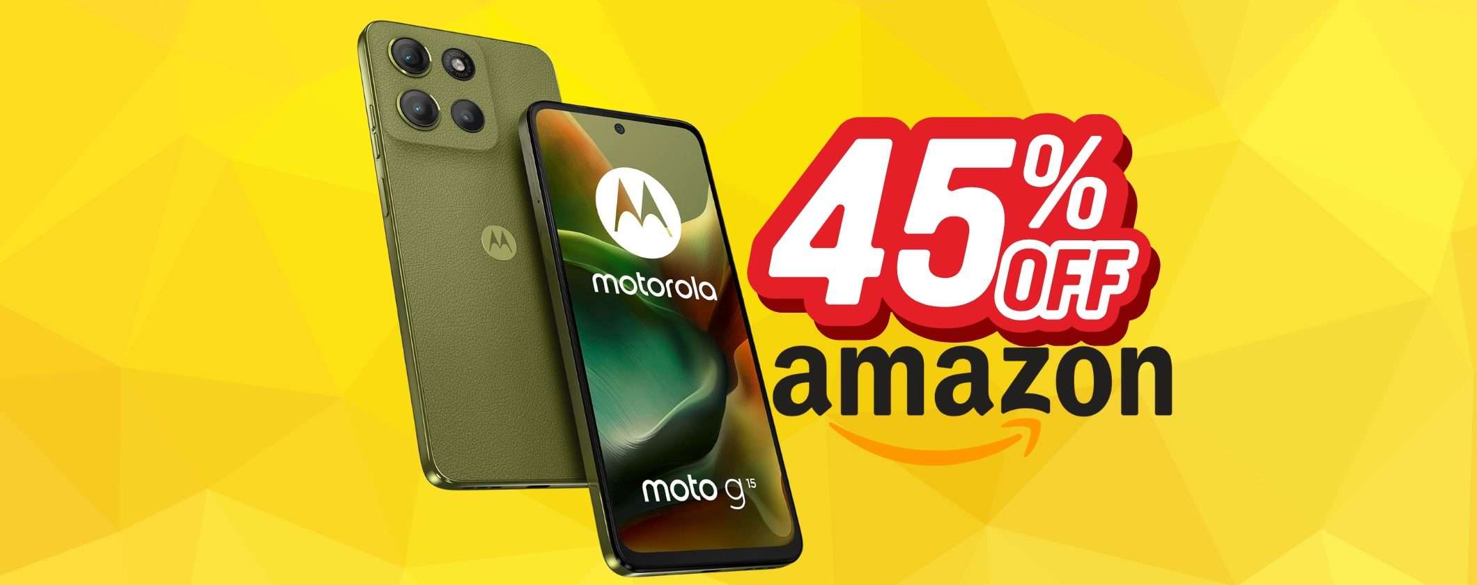 Motorola moto g15 è perfetto se vuoi spendere il meno possibile (110€) Motorola moto g15 è perfetto se vuoi spendere il meno possibile (110€)