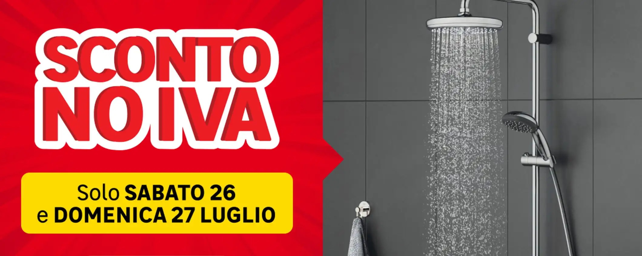 Bagno nuovo a prezzi minimi: c'è il NO IVA Weekend di Leroy Merlin