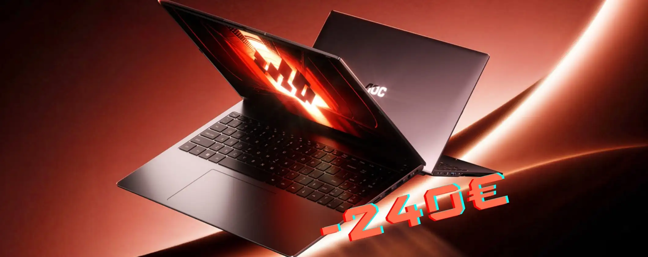 Notebook AOC da gaming con Ryzen 7 e AMD Radeon 680M in sconto di 240€ Notebook AOC da gaming con Ryzen 7 e AMD Radeon 680M in sconto di 240€