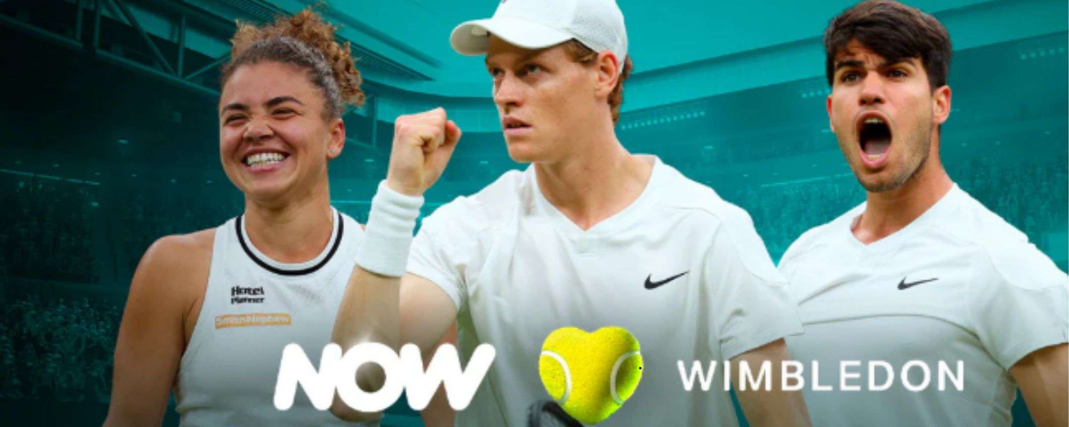 Guarda Wimbledon in diretta su NOW: tennis in streaming senza abbonamenti Guarda Wimbledon in diretta su NOW: tennis in streaming senza abbonamenti