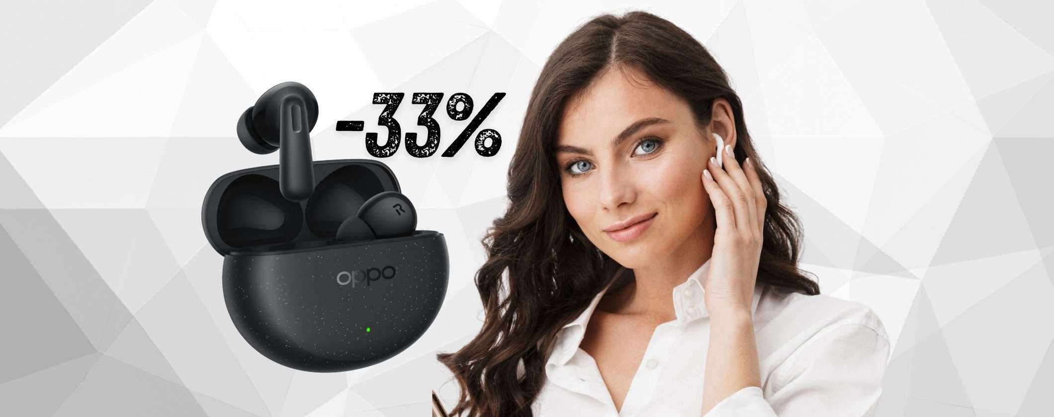 OPPO Enco Air4 Pro: chiamate e musica senza disturbi in qualsiasi luogo (-33%) OPPO Enco Air4 Pro: chiamate e musica senza disturbi in qualsiasi luogo (-33%)