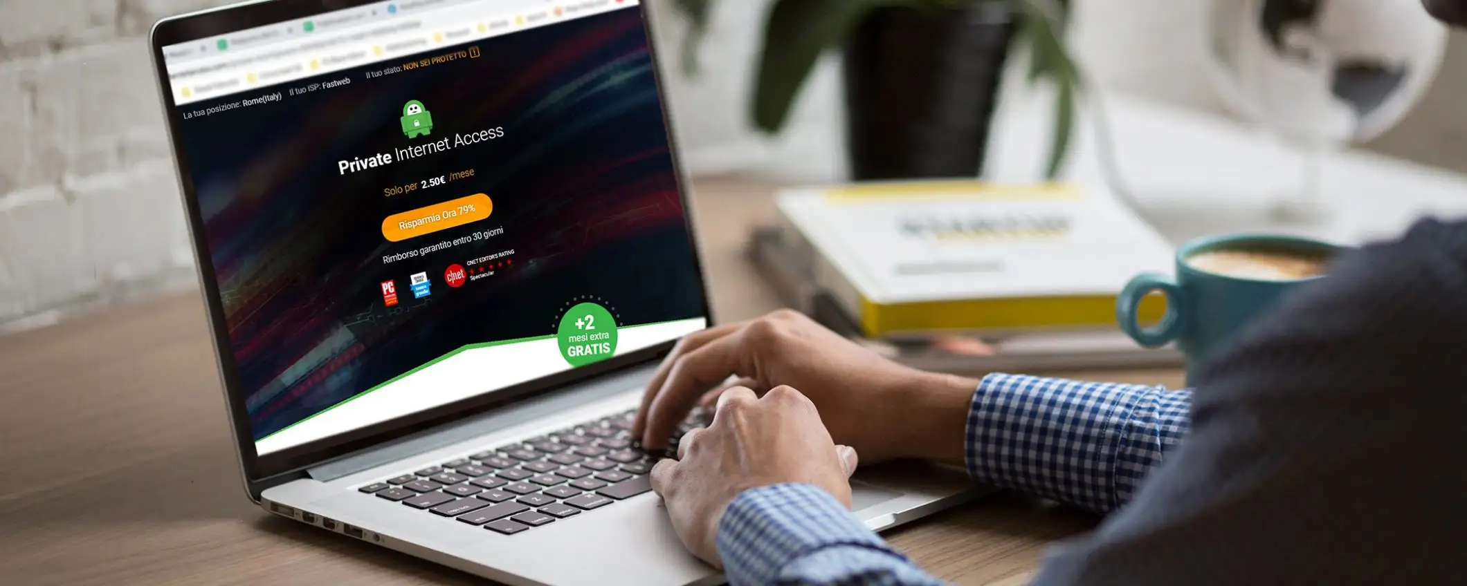 PIA VPN è la più trasparente, ed è in sconto dell'80%