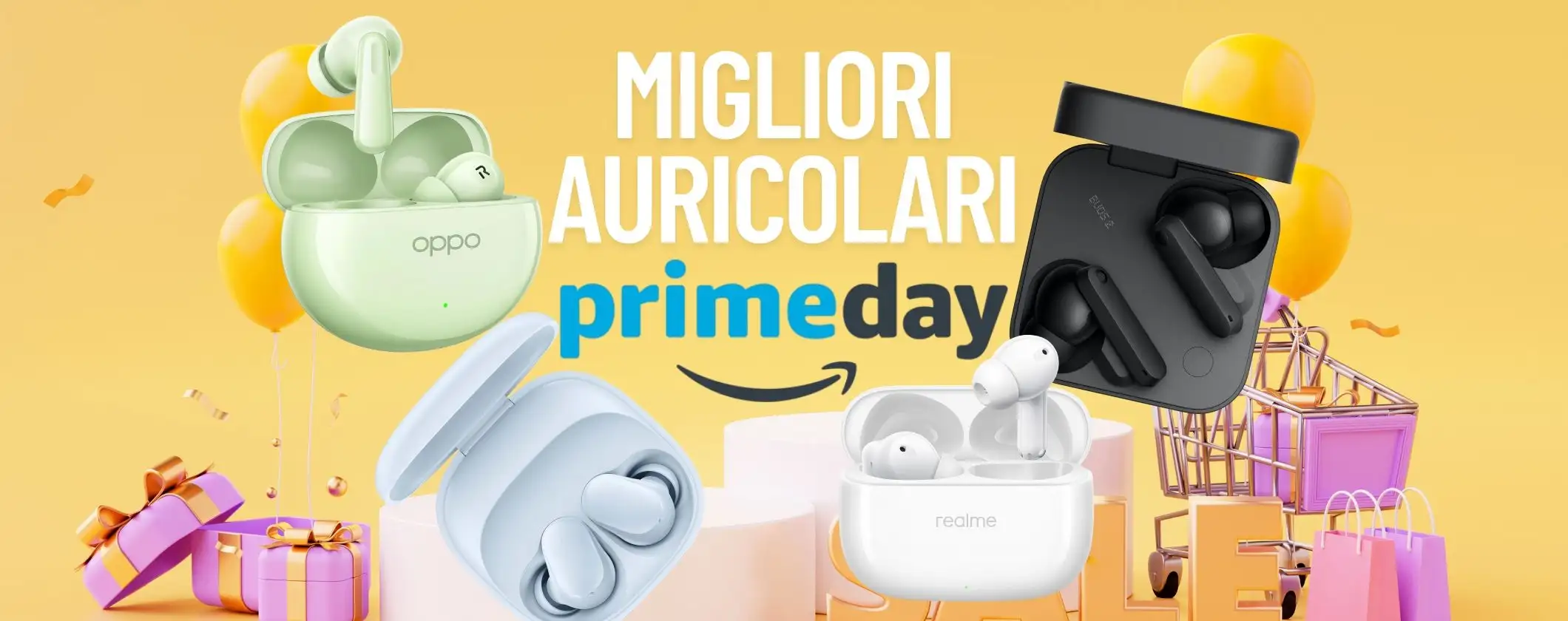 Prime Day 2025: migliori auricolari in offerta