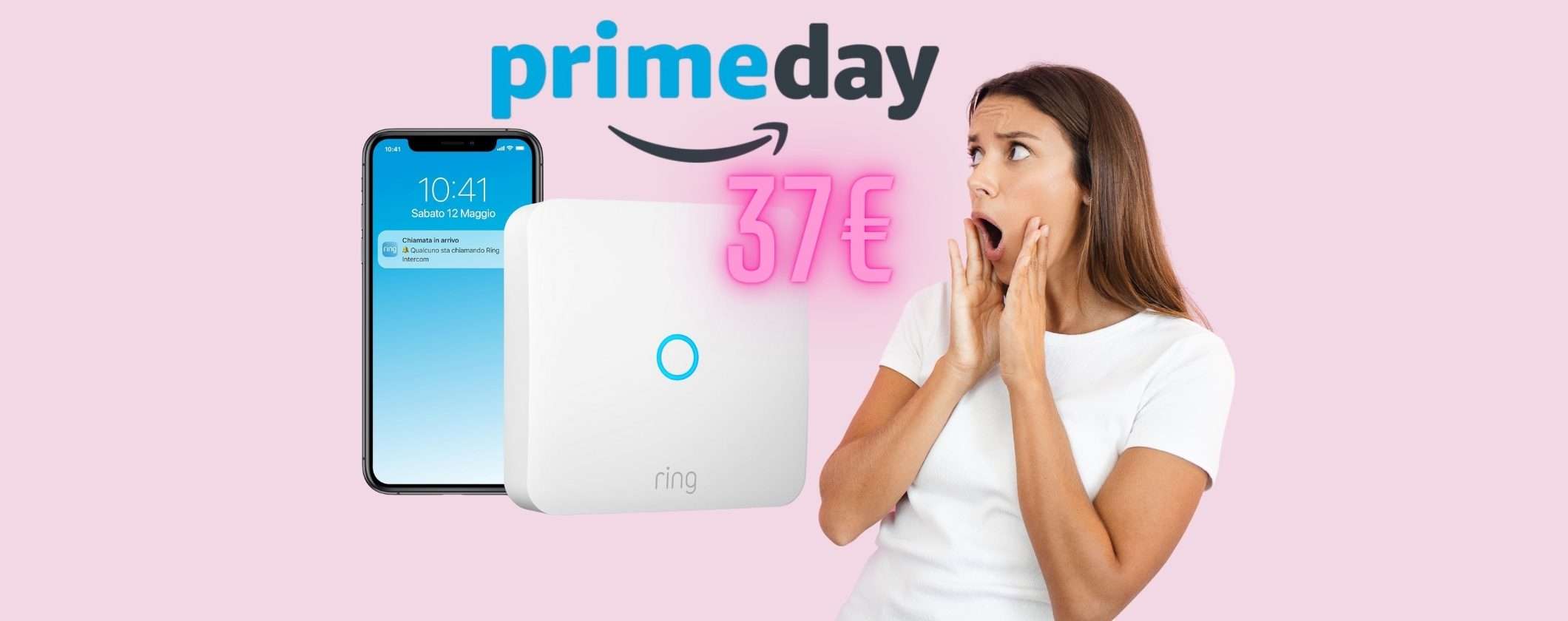 Ring Intercom: citofono smart con apertura a distanza e audio bidirezionale (37€) Ring Intercom: citofono smart con apertura a distanza e audio bidirezionale (37€)