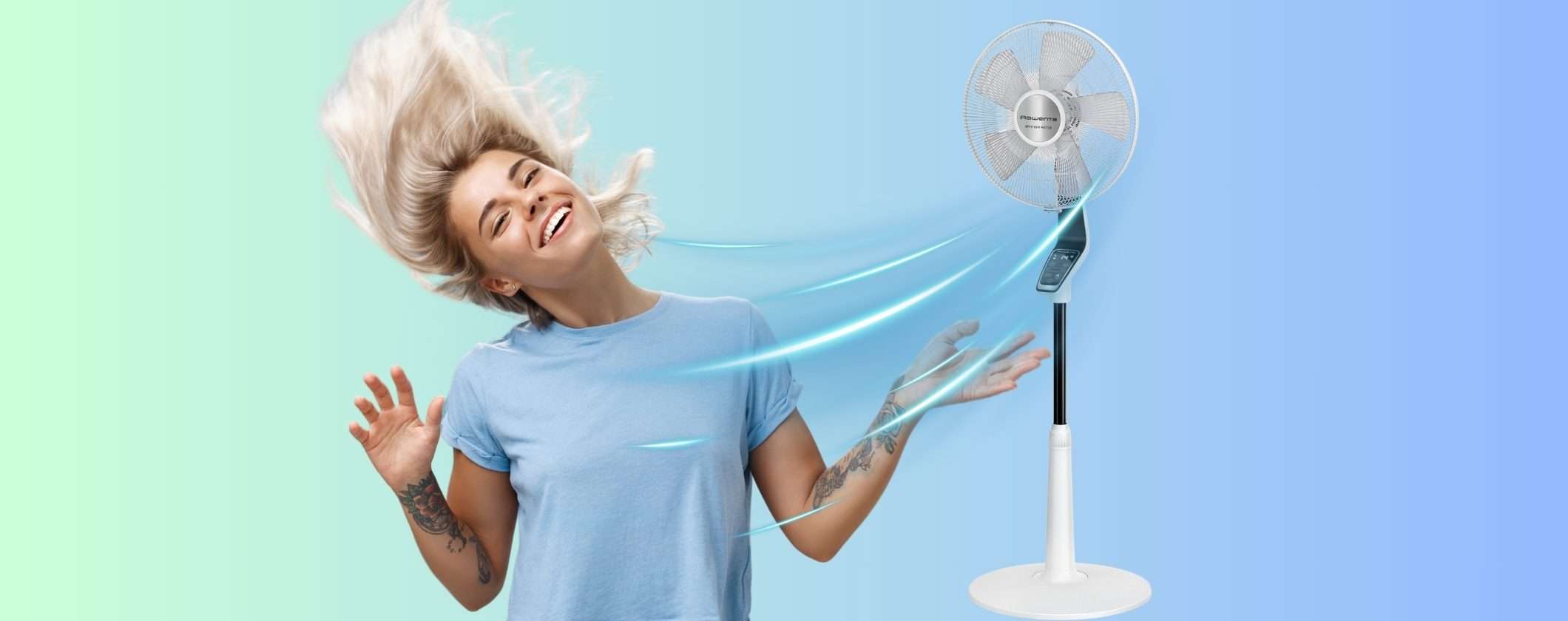 Rowenta Turbo Silence Extreme: ventilatore a piantana potentissimo (-33%)