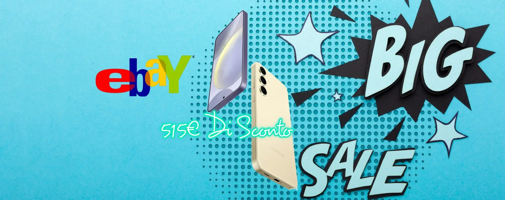 Samsung Galaxy S24 256GB: acquistalo a meno di 475€ su eBay Samsung Galaxy S24 256GB: acquistalo a meno di 475€ su eBay