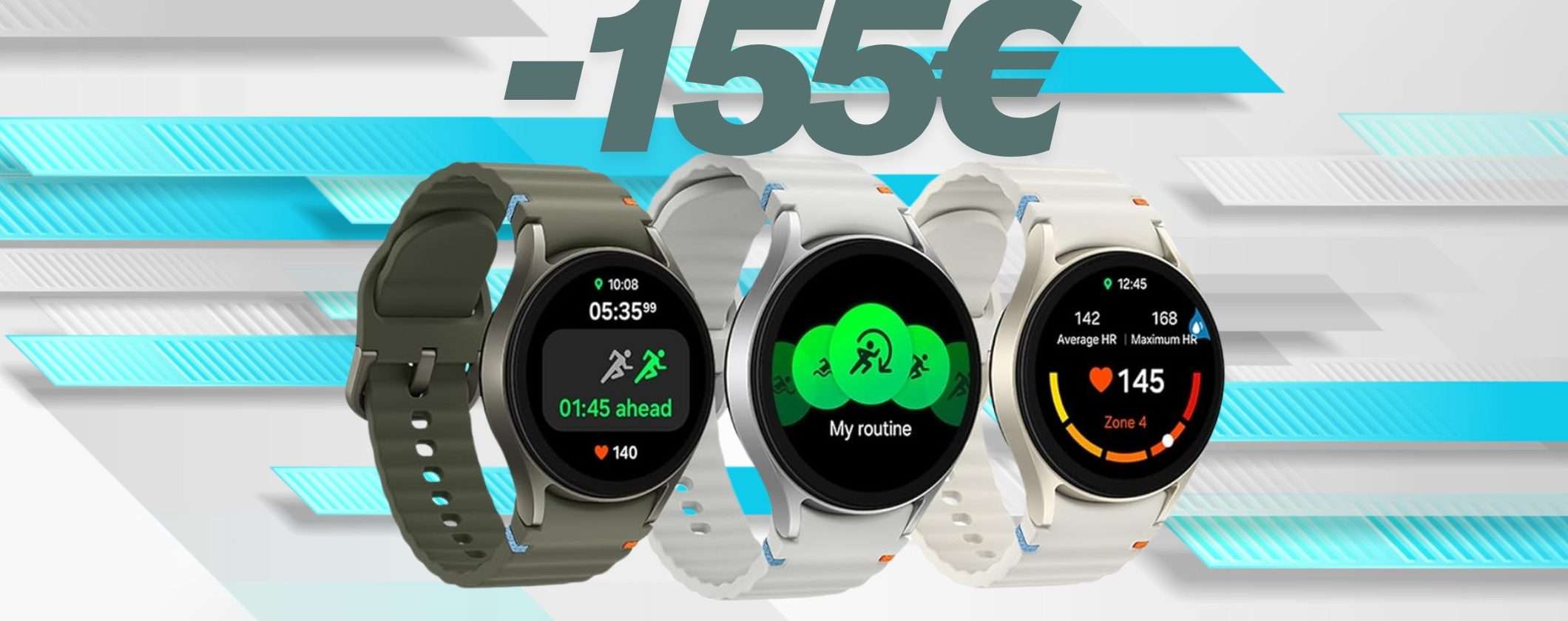 Samsung Galaxy Watch7: il migliore alleato per fitness e salute oggi in SCONTO Samsung Galaxy Watch7: il migliore alleato per fitness e salute oggi in SCONTO