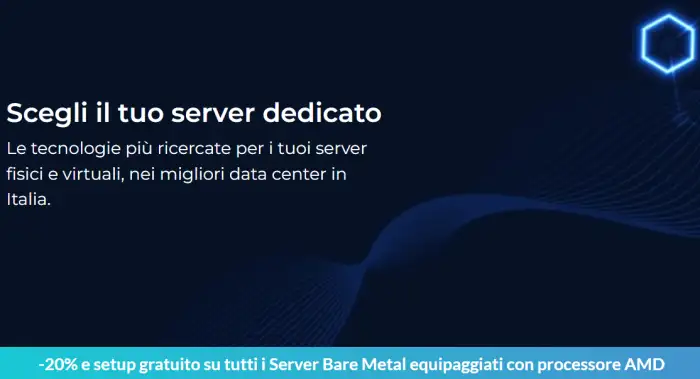 server dedicato aruba offerta