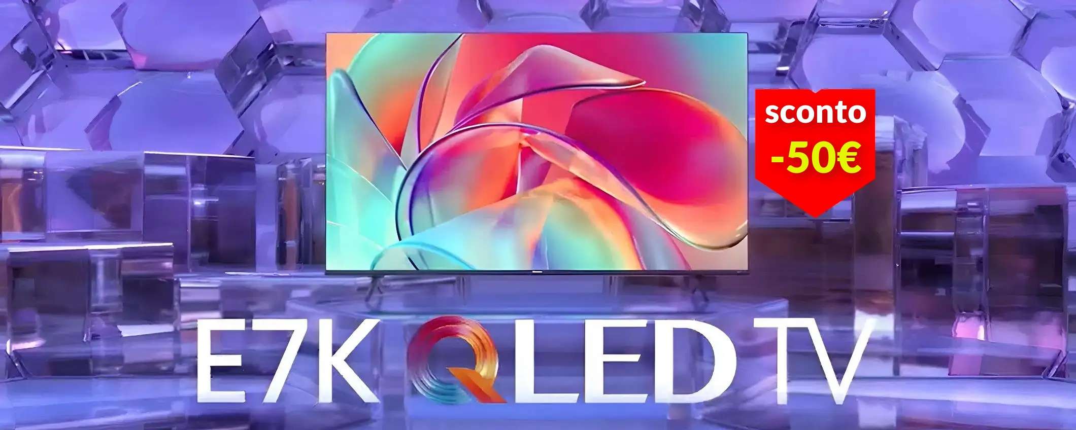 Smart TV 4K Hisense da 65 pollici: risparmia 50€ con le Offerte Prime Day Smart TV 4K Hisense da 65 pollici: risparmia 50€ con le Offerte Prime Day