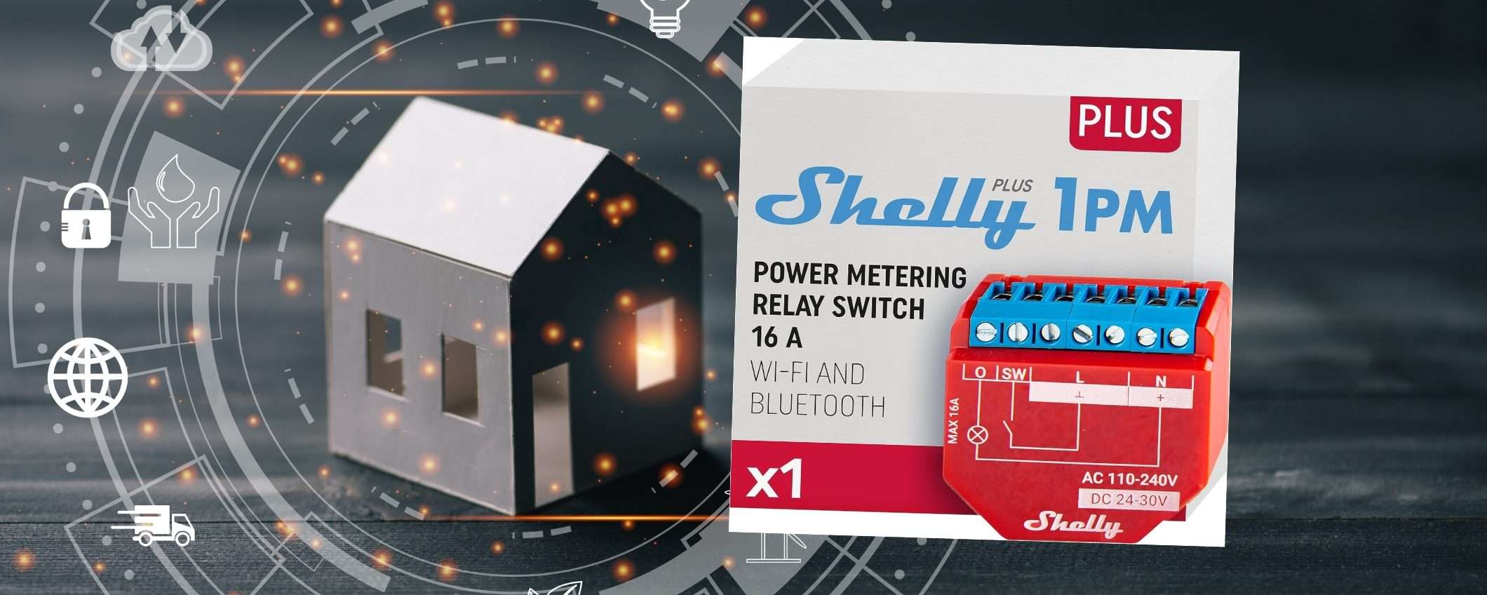 Solo 18€ e puoi avere il mitico relè intelligente Shelly Plus 1PM