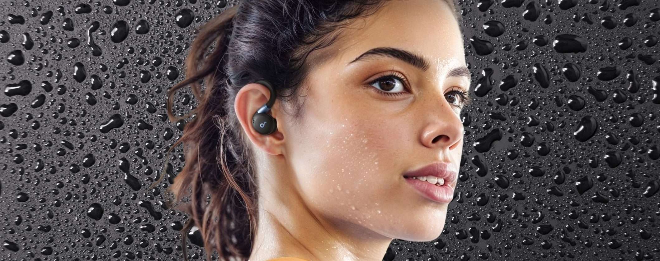 Soundcore Sport X20: auricolari Bluetooth per gli sportivi, stabili e resistenti Soundcore Sport X20: auricolari Bluetooth per gli sportivi, stabili e resistenti