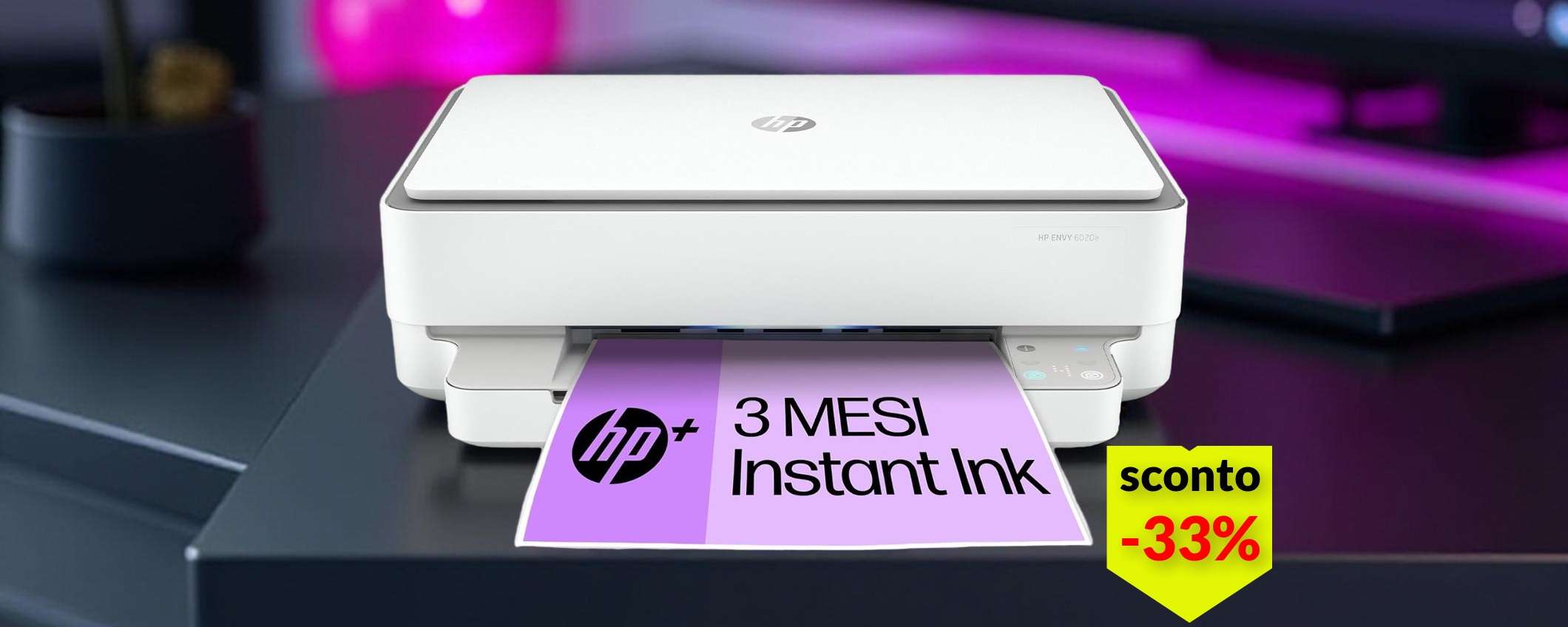 Stampante HP multifunzione: prezzo scontatissimo per poche ore (79€) Stampante HP multifunzione: prezzo scontatissimo per poche ore (79€)