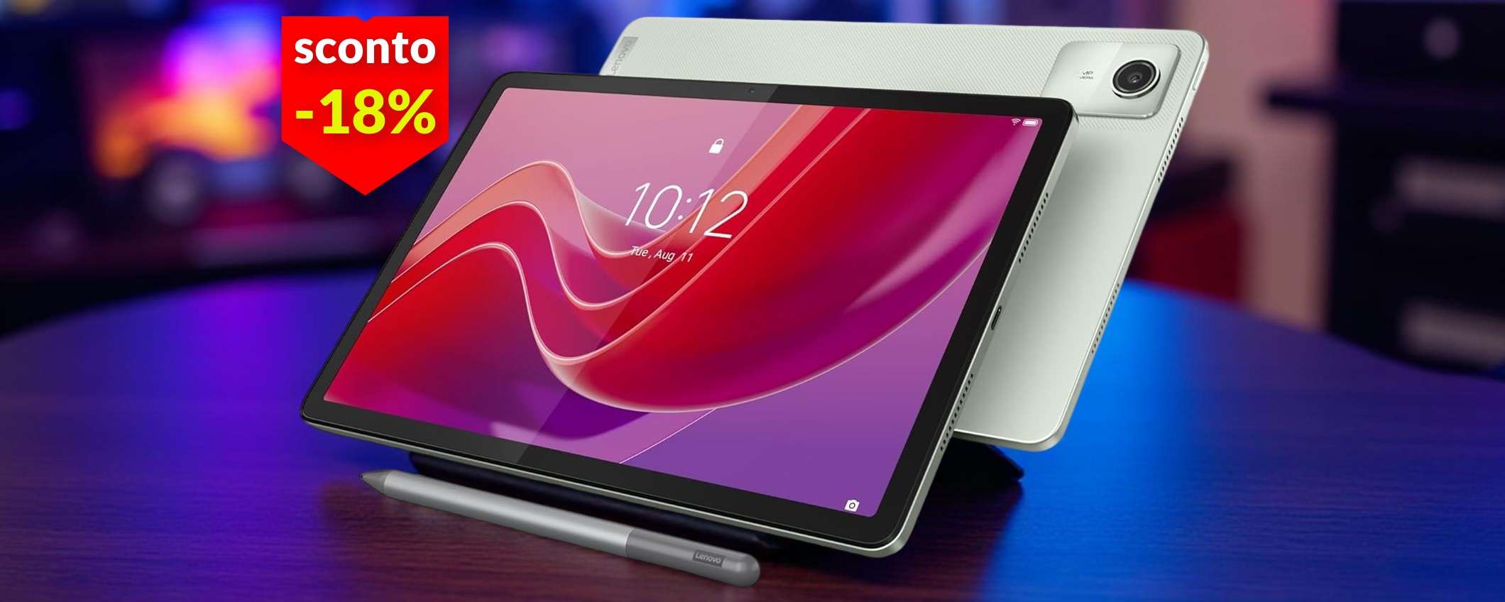 Tablet Lenovo con pennino incluso: l'affare è servito a soli 139€ Tablet Lenovo con pennino incluso: l'affare è servito a soli 139€