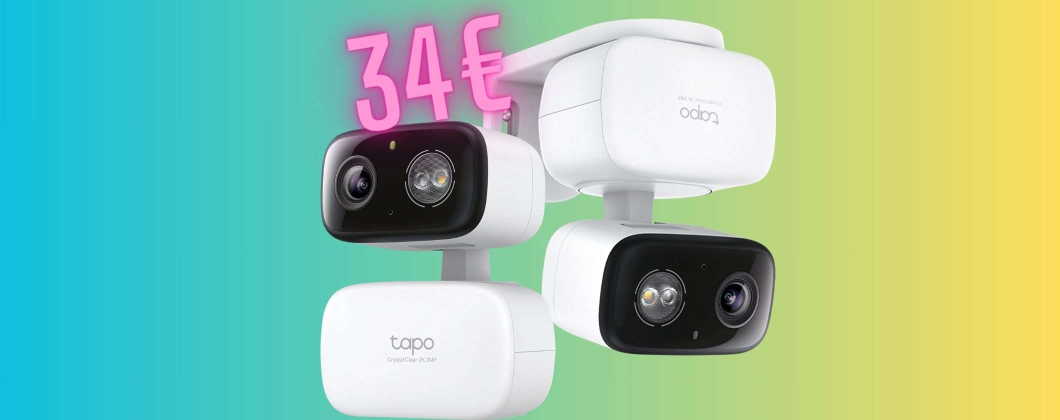 Telecamera WiFi Tapo C216: resistente alle intemperie e visione notturna (34€) Telecamera WiFi Tapo C216: resistente alle intemperie e visione notturna (34€)