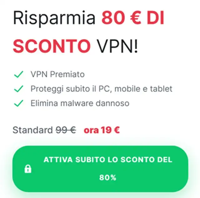 total vpn 19 euro offerta