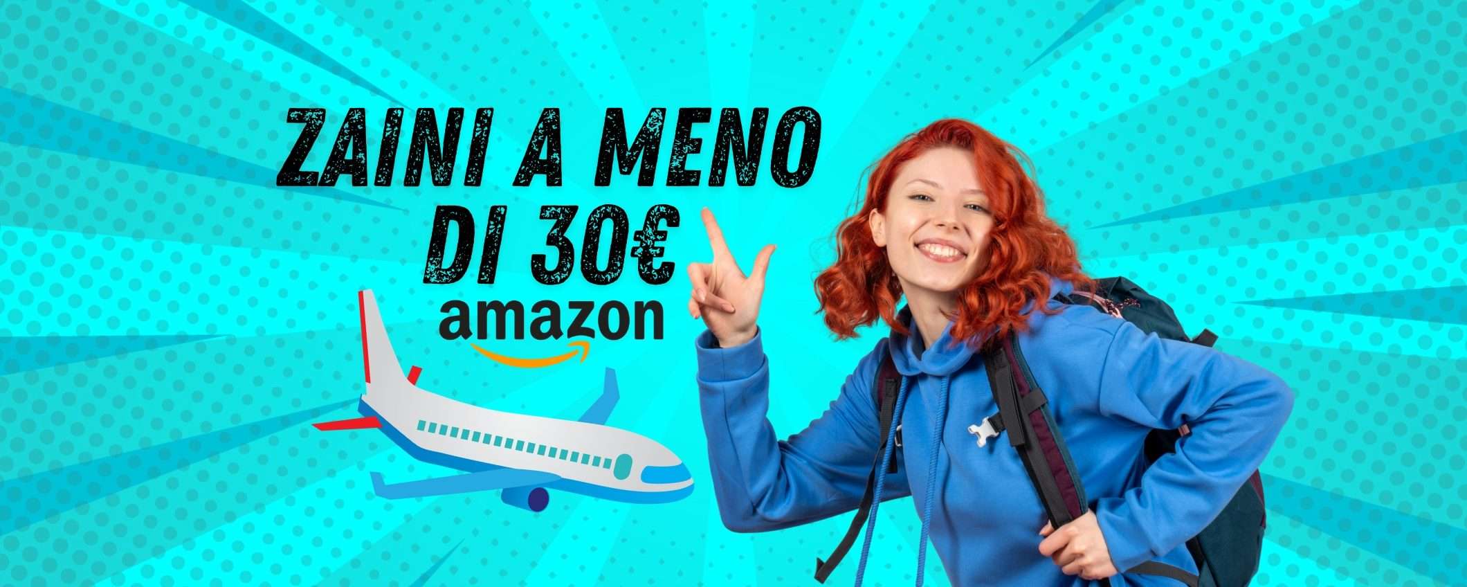 TUTTI gli Zaini per volare GRATIS su Ryanair a meno di 30€ su Amazon TUTTI gli Zaini per volare GRATIS su Ryanair a meno di 30€ su Amazon