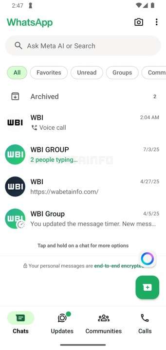 whatsapp chat