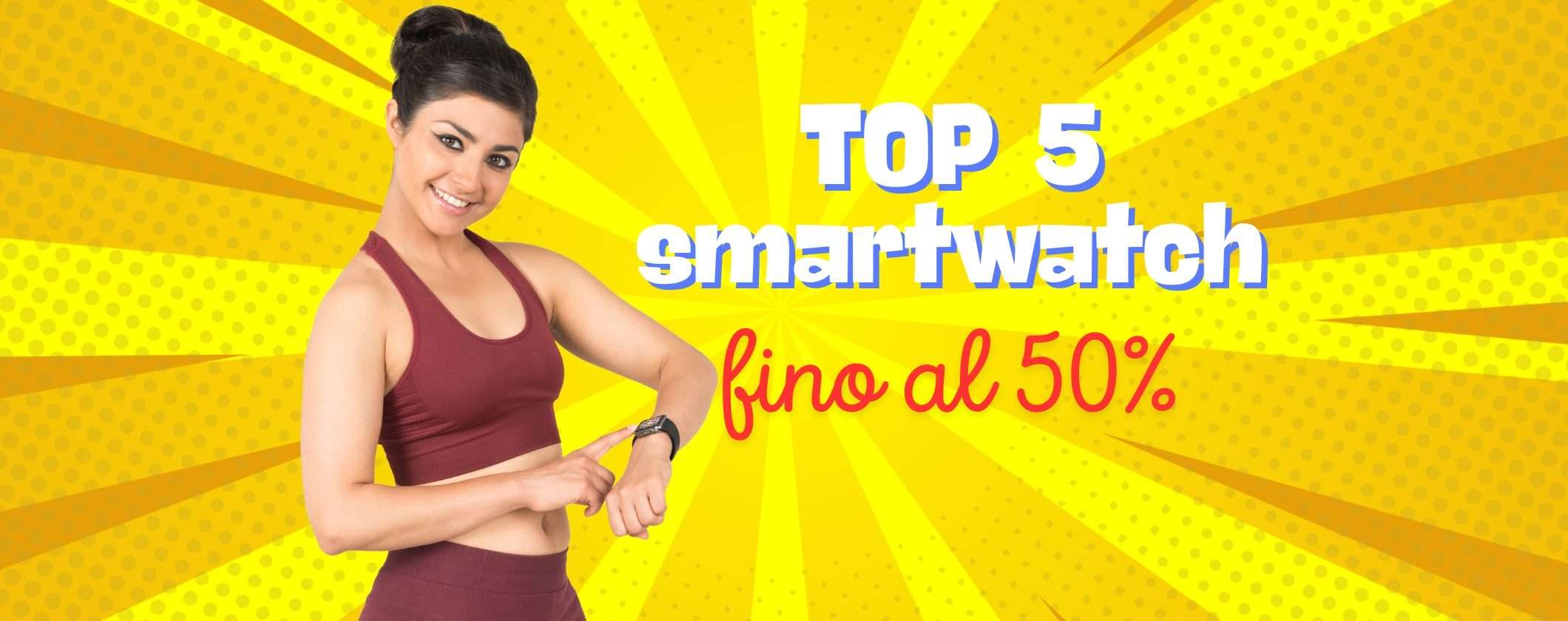 5 Smartwatch eccezionali con sconti fino al 50% solo oggi su Amazon