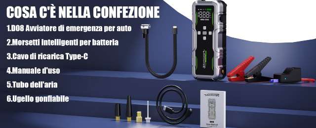 Avviatore compressore auto
