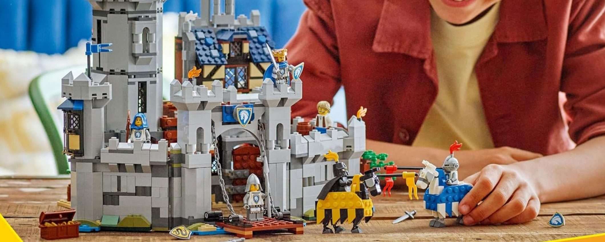 Castello LEGO del Cavaliere Medievale: 3 set in 1 in offerta su Amazon Castello LEGO del Cavaliere Medievale: 3 set in 1 in offerta su Amazon
