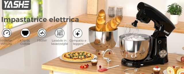 Impastatrice elettrica planetaria