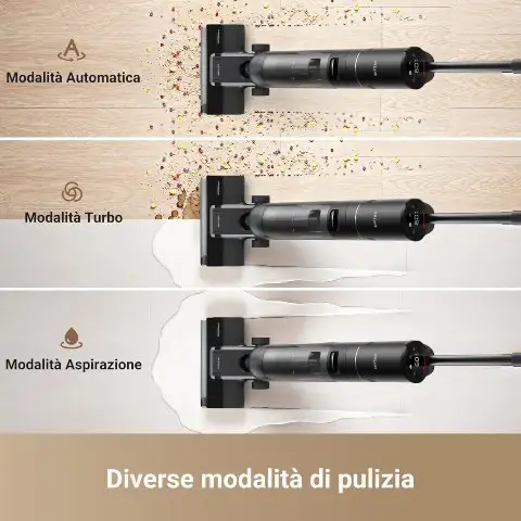 Modalità pulizia Dreame H12S